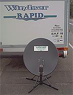 Automatic Satellite Dish For Motorhome